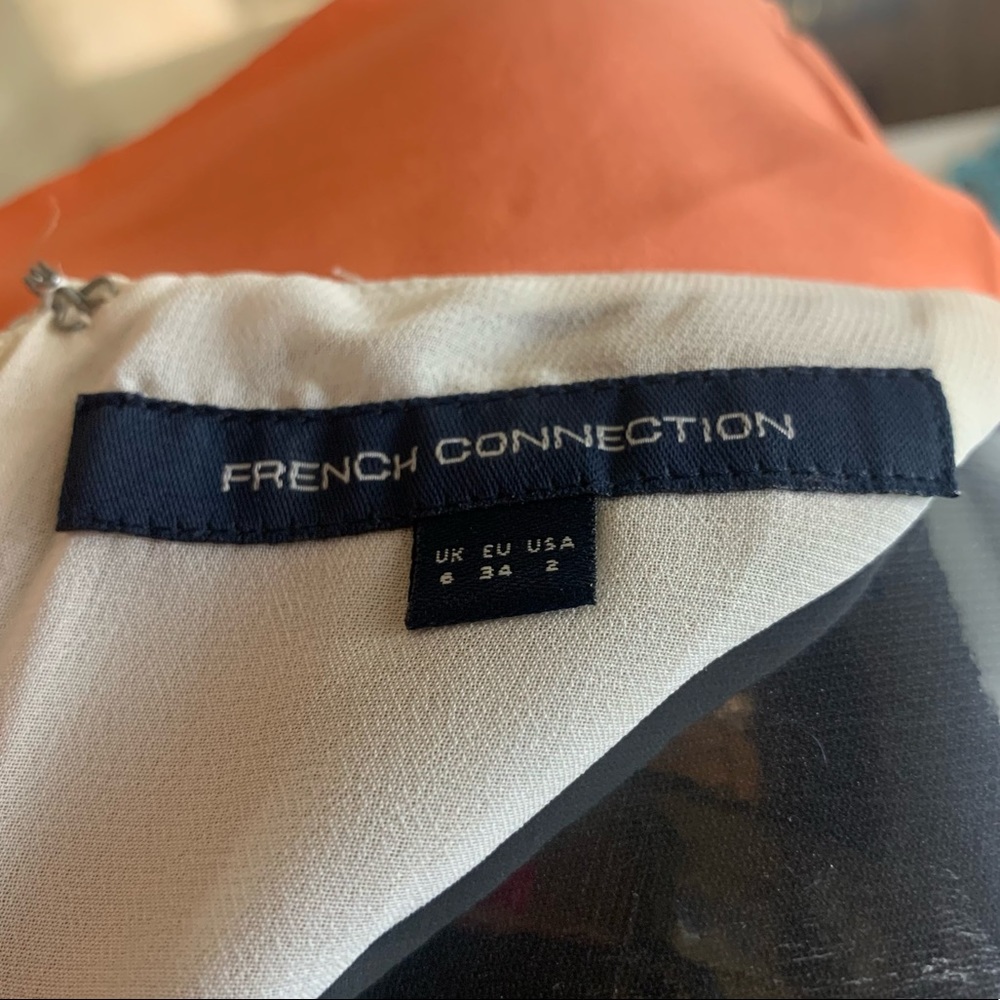 🌟 “FRENCH CONNECTION” satin dress in pastel colours with Lining Inside. - Picture 6 of 13